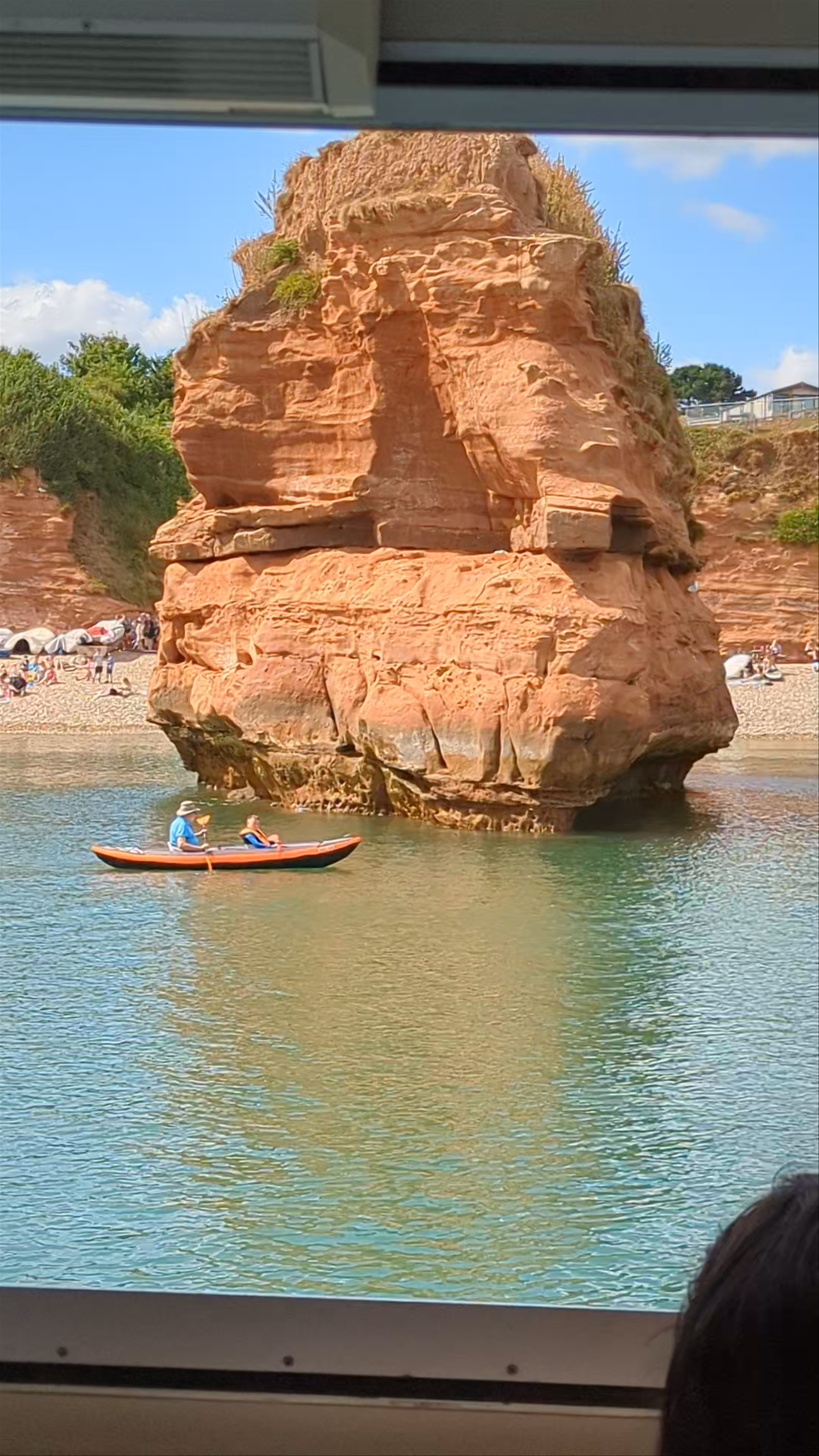Ladram Bay Beach: Serene Coastal Escape in Budleigh Salterton, UK