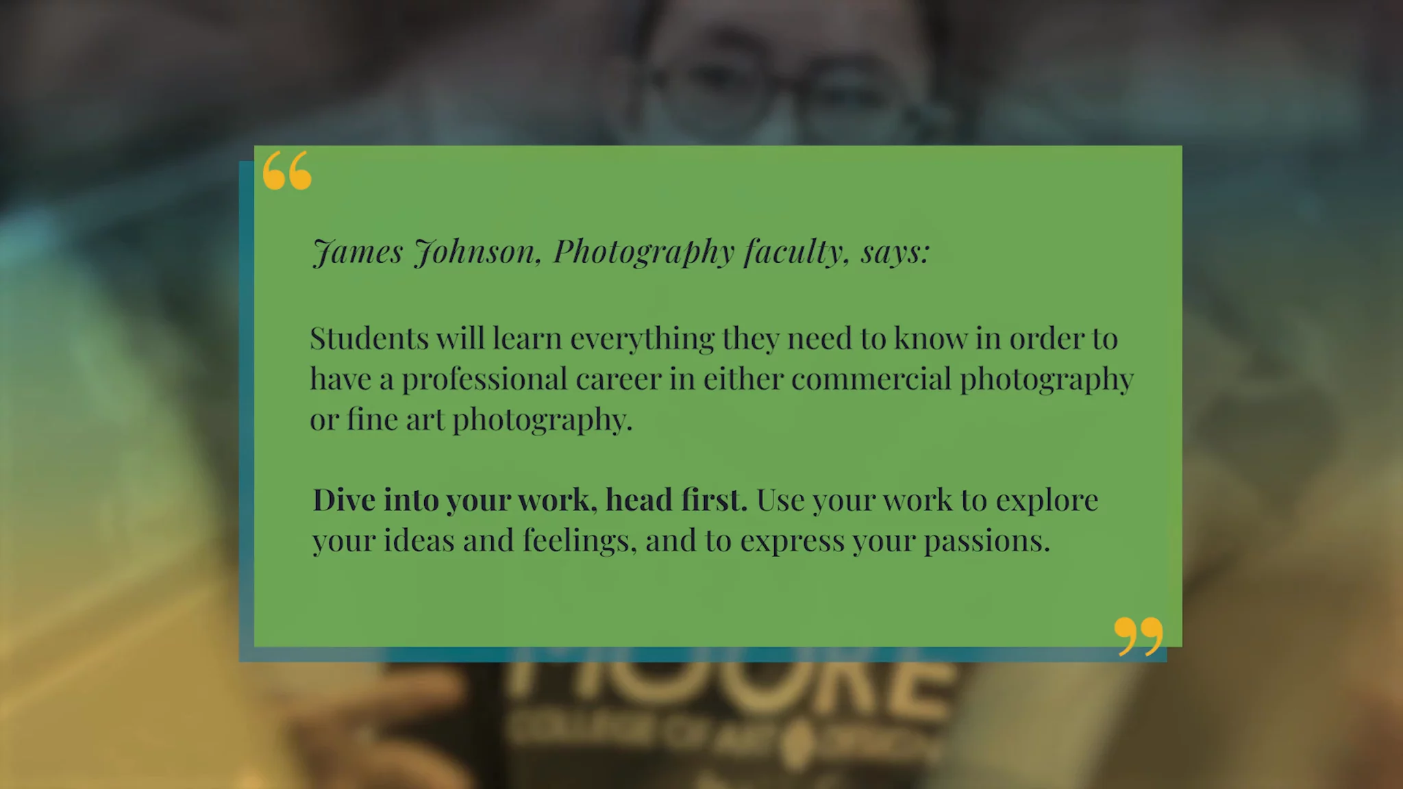 Unlock Your Creativity: Dive into Moore's Photography Program Today!