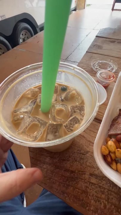 Com Tam Pa Phi - Milk tea with boba new item great flavor - Food Trucks Near Me - Austin, Texas