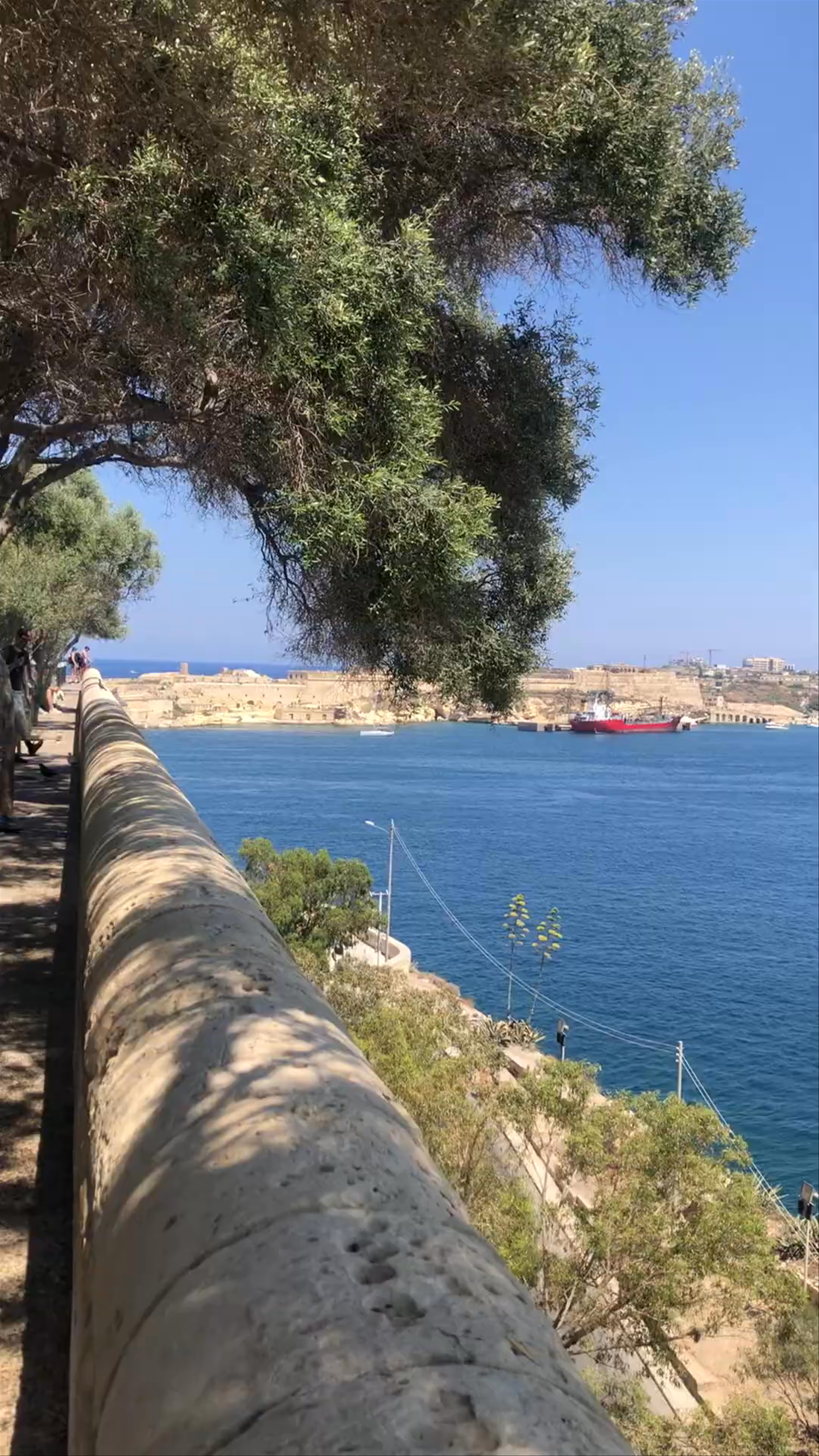Stunning Views from Lower Barrakka Gardens, Valletta, Malta