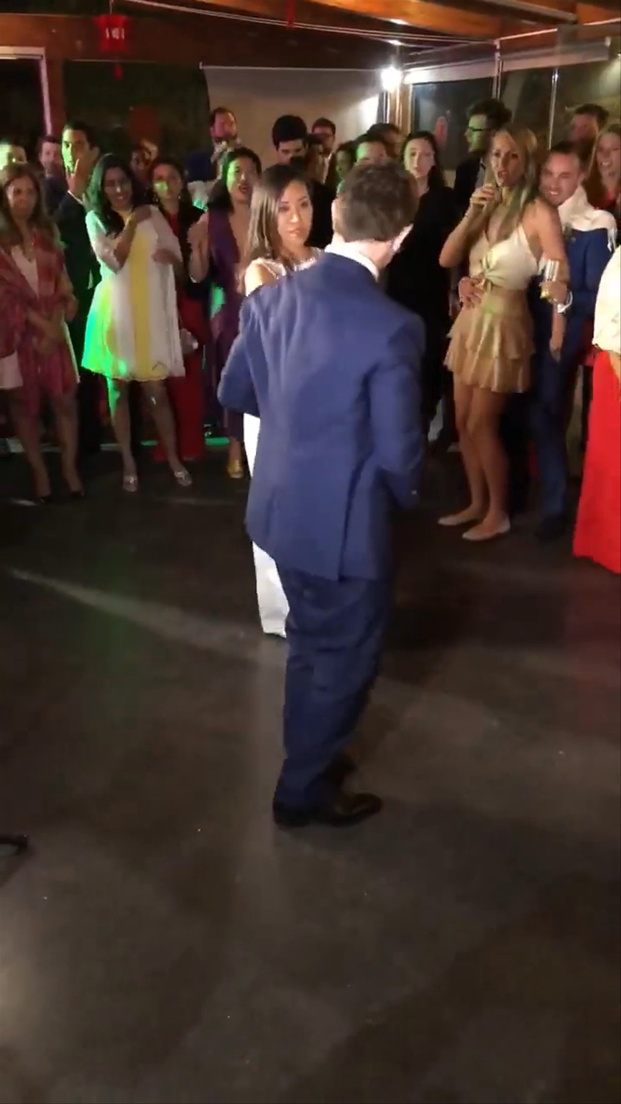 The Ferrymen - Tony and Jane's First Dance - video