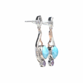Lyla Larimar Earrings