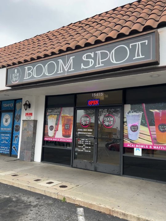 Boom Spot - The outside of the business - Juice Bars & Smoothies Near Me - La Puente, California