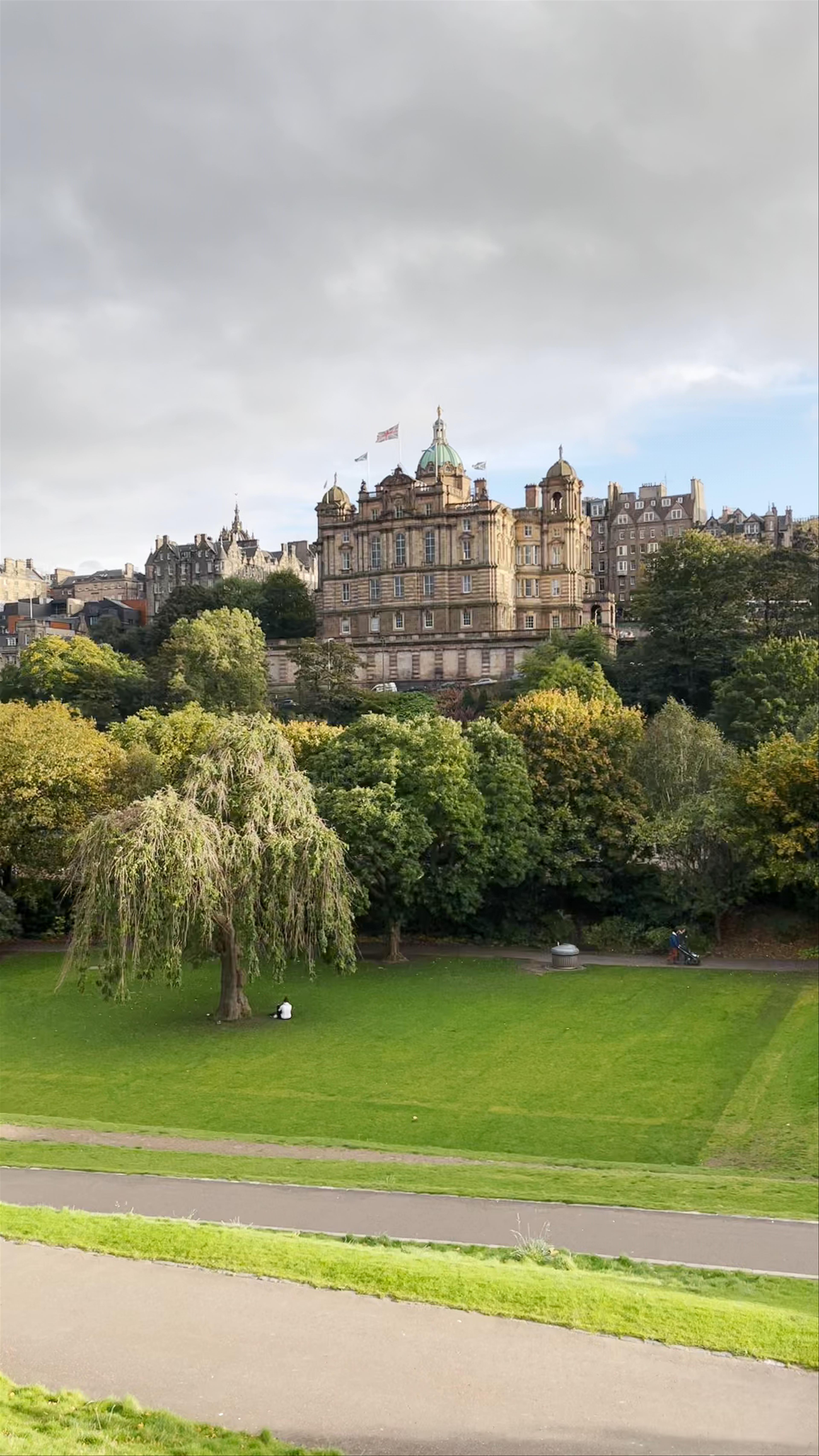 Serene Afternoon at Princess Gardens, Edinburgh