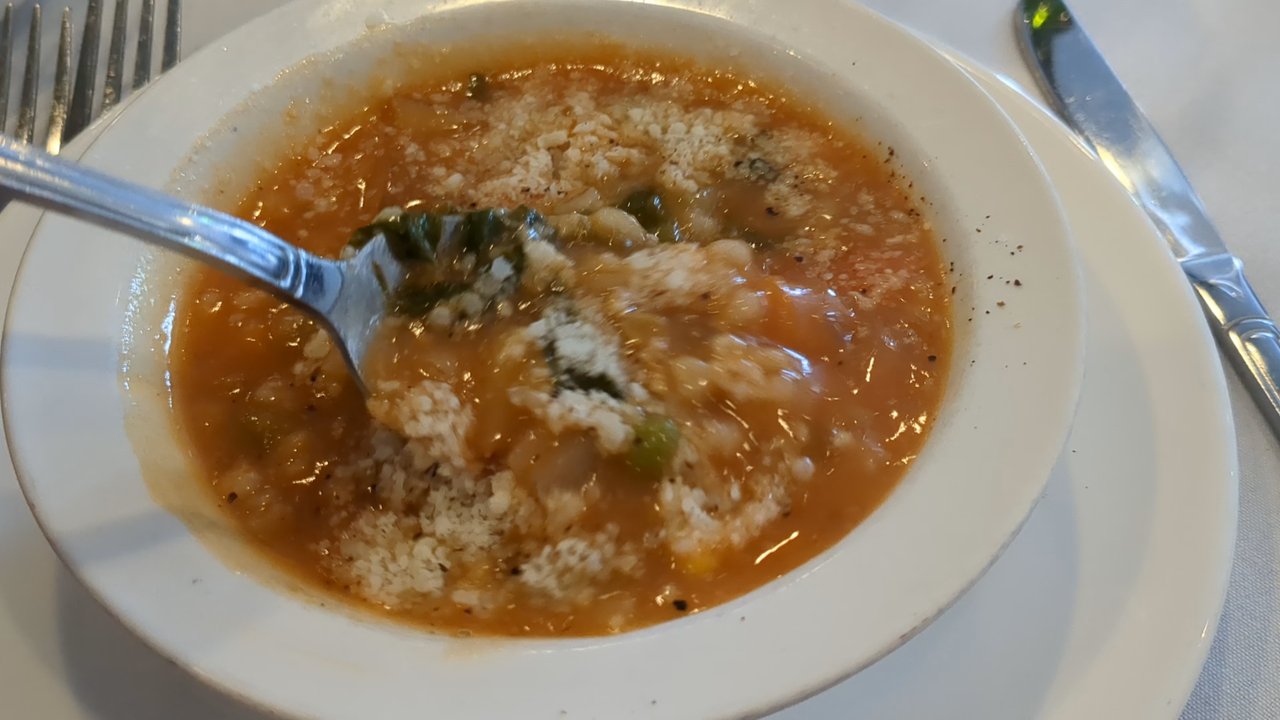 Bellissimo - Vegetable barley soup today - Italian Near Me - Montvale, New Jersey