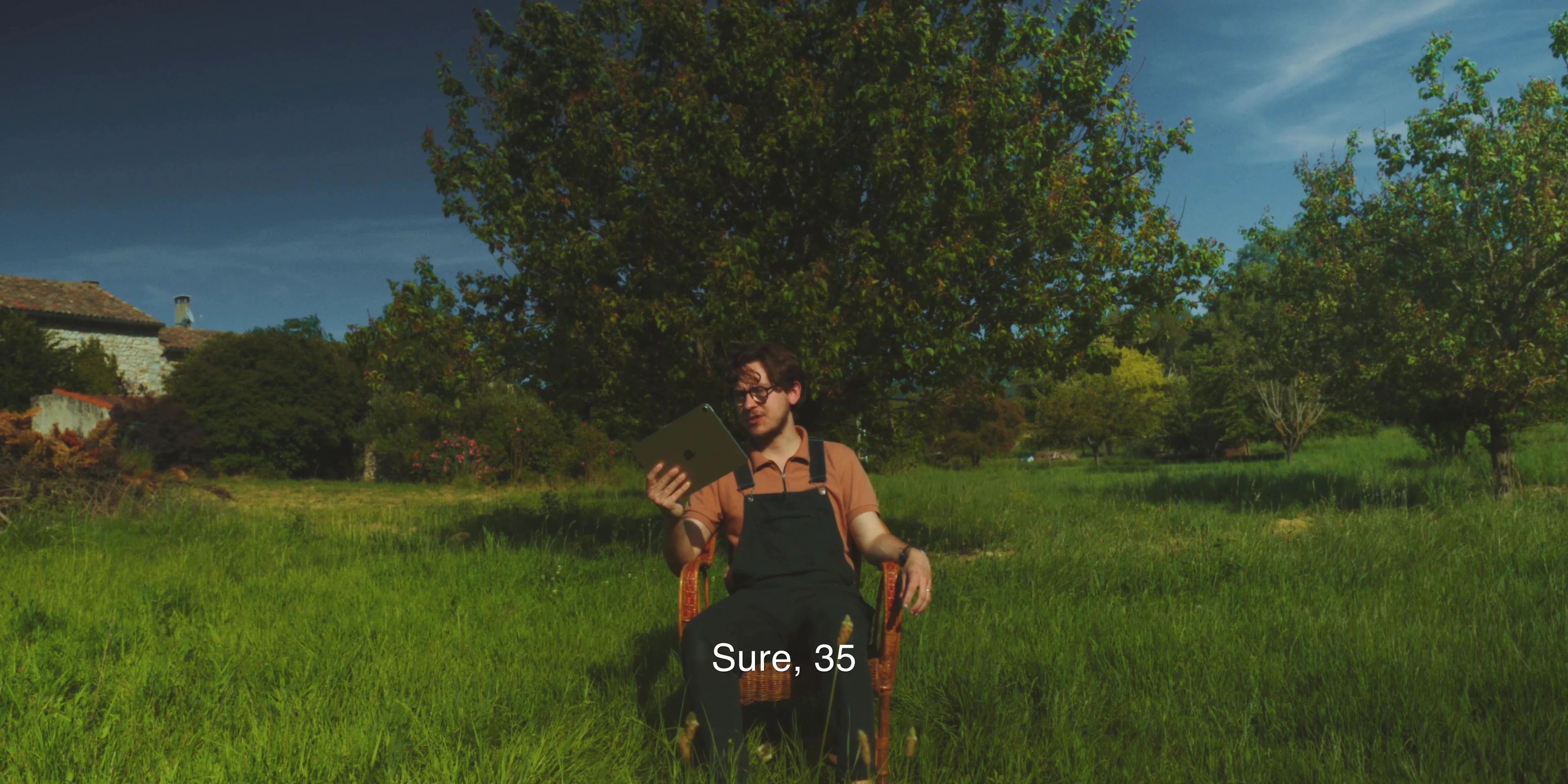 Film still from Why Not Before? by Feel Inc.