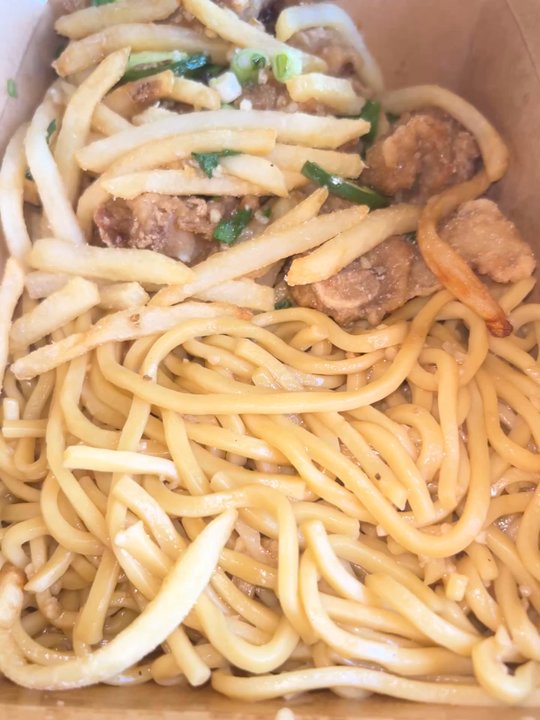 Monkey King At the Brewery - Garlic Noodles; Dry Fried Ribs & Fries; Pork Lumpia (7) - Cajun/Creole Near Me - Alameda, California