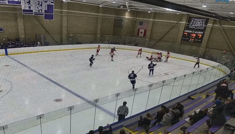 Ethan Machado Scores First Career Goal for Cushing Academy!