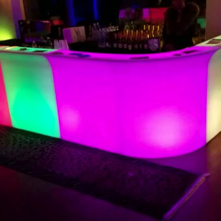 Kas Unique Party Rentals - Glow Bar available for rent  917-848-1542 - Party Equipment Rentals Near Me