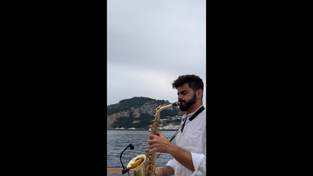 Toni On Sax - Live Yacht Parties (feat. Violin & Bongos) - video