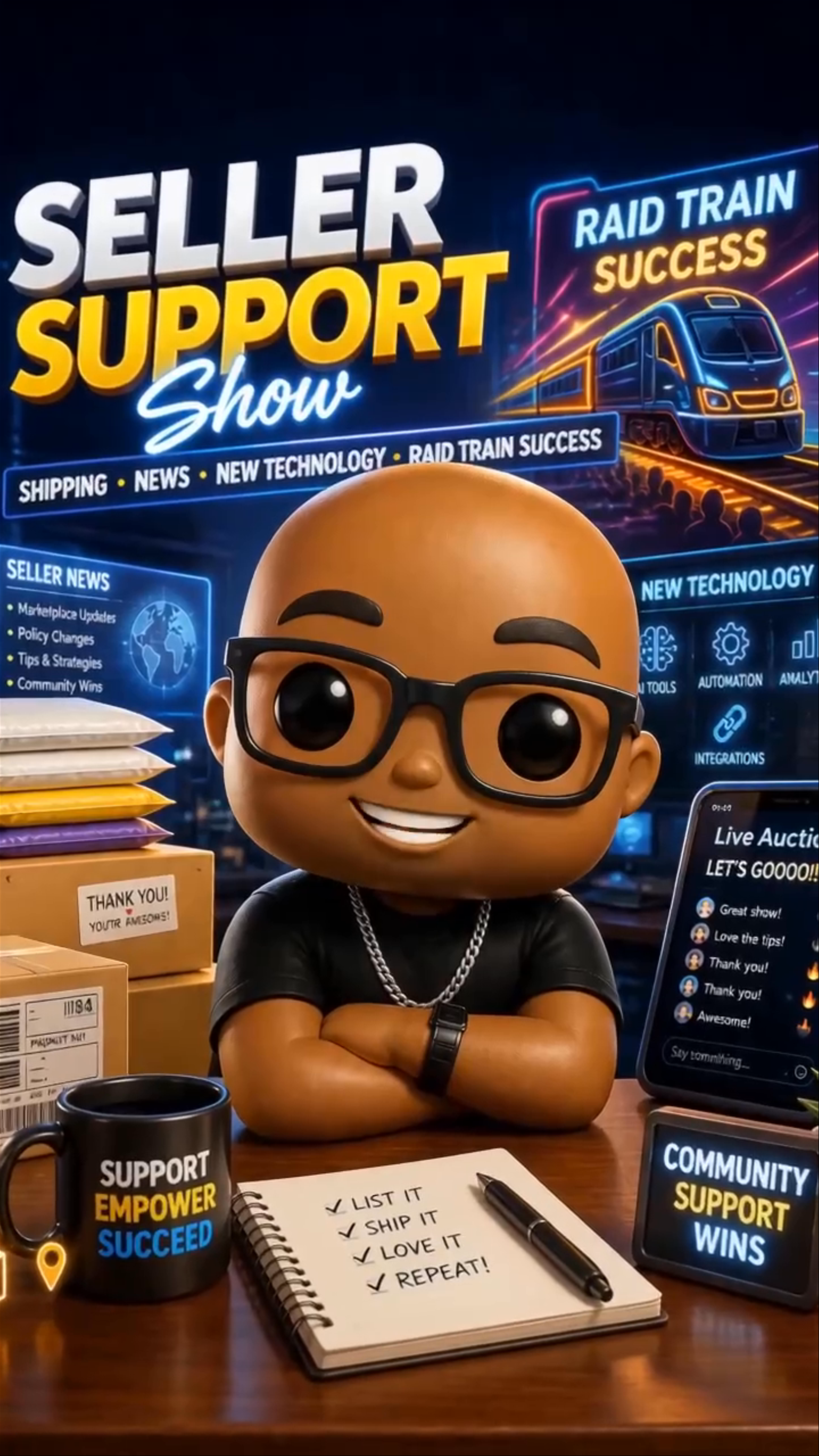 Thumbnail for live show