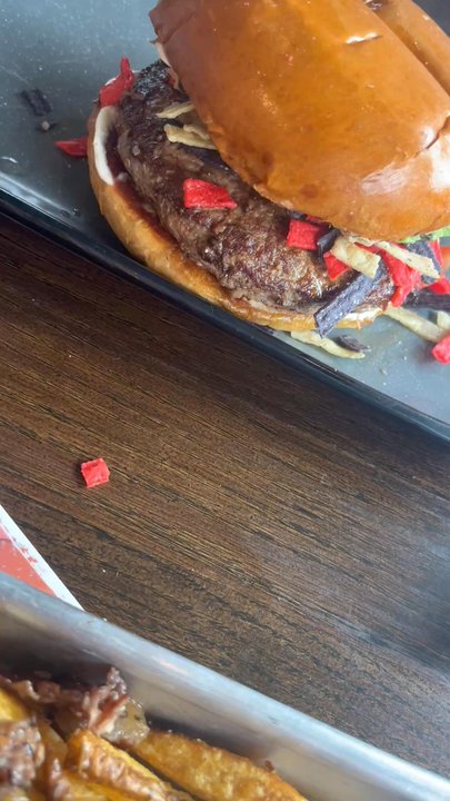 Twisted Root Burger - Low Rider Kevin Bacon  Disco freaky fries - Burgers Near Me - Abilene, Texas