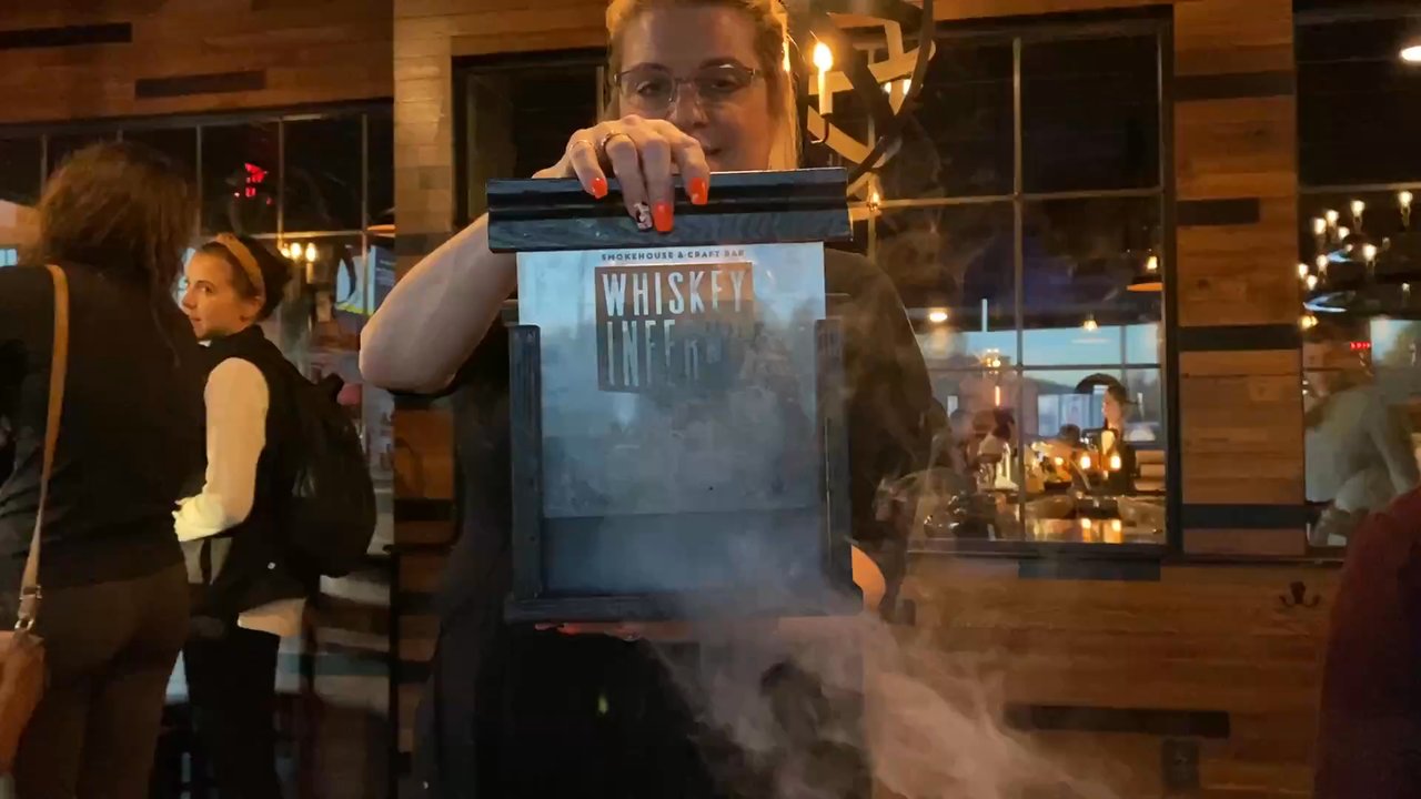 Whiskey Inferno - Smoked Manhattan - Steakhouses Near Me - Savage, Minnesota