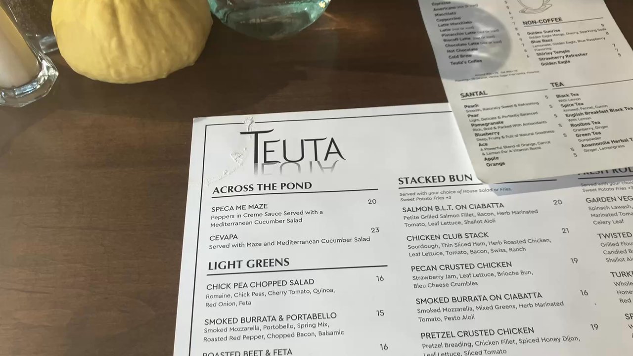 Teuta - Menu - Breakfast & Brunch Near Me - Birmingham, Michigan