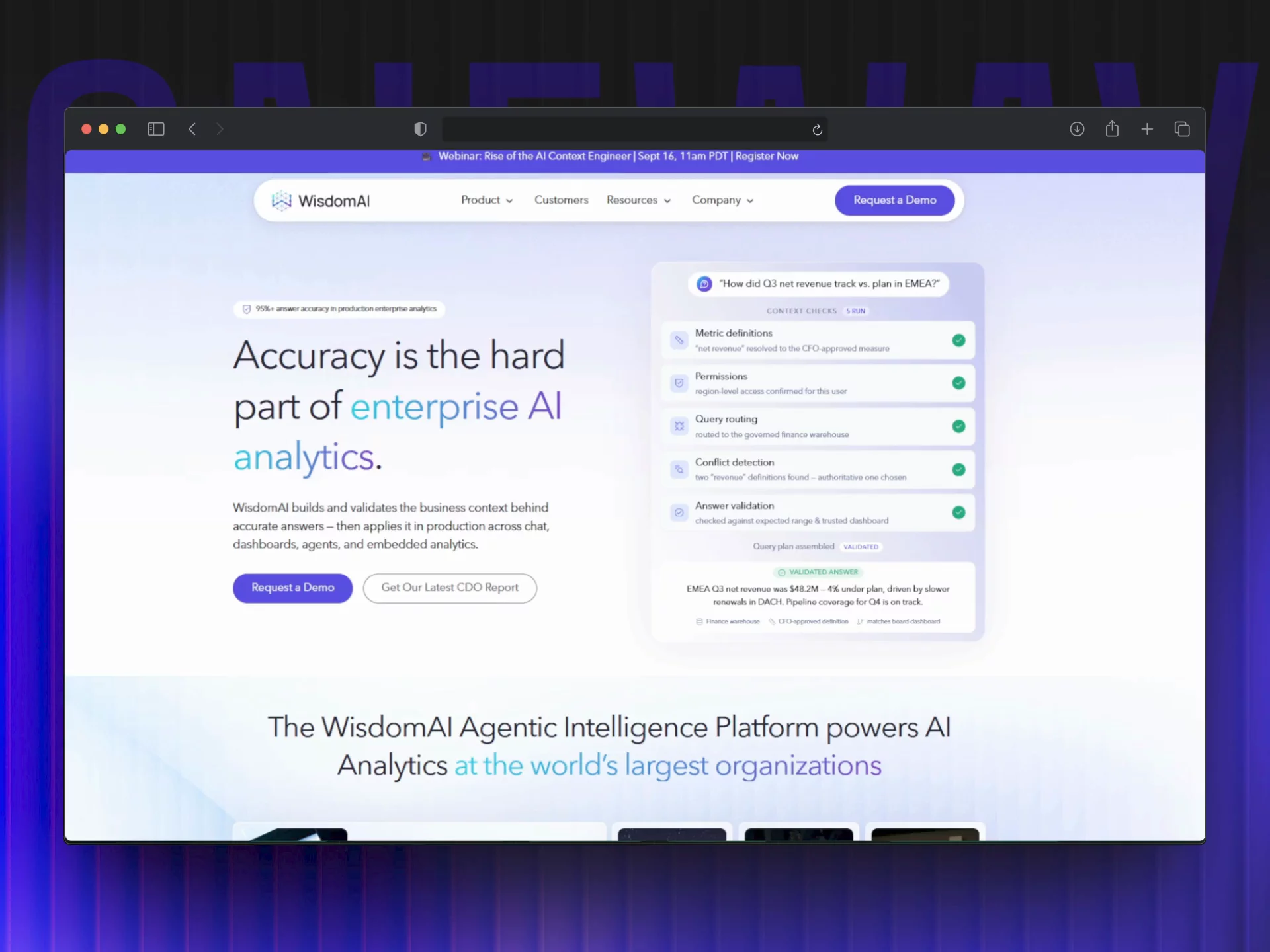 Wisdom Analytics AI