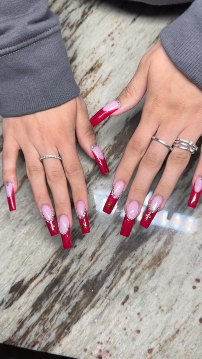 Cabernet Nail Spa - Long nail set - Nail Salons Near Me - Granite Bay, California