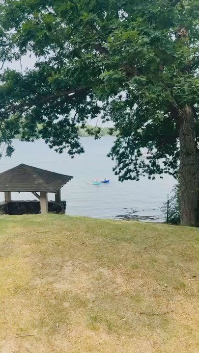 Waterloo Recreation Area - Beach from top of the hill. - Parks Near Me - Chelsea, Michigan