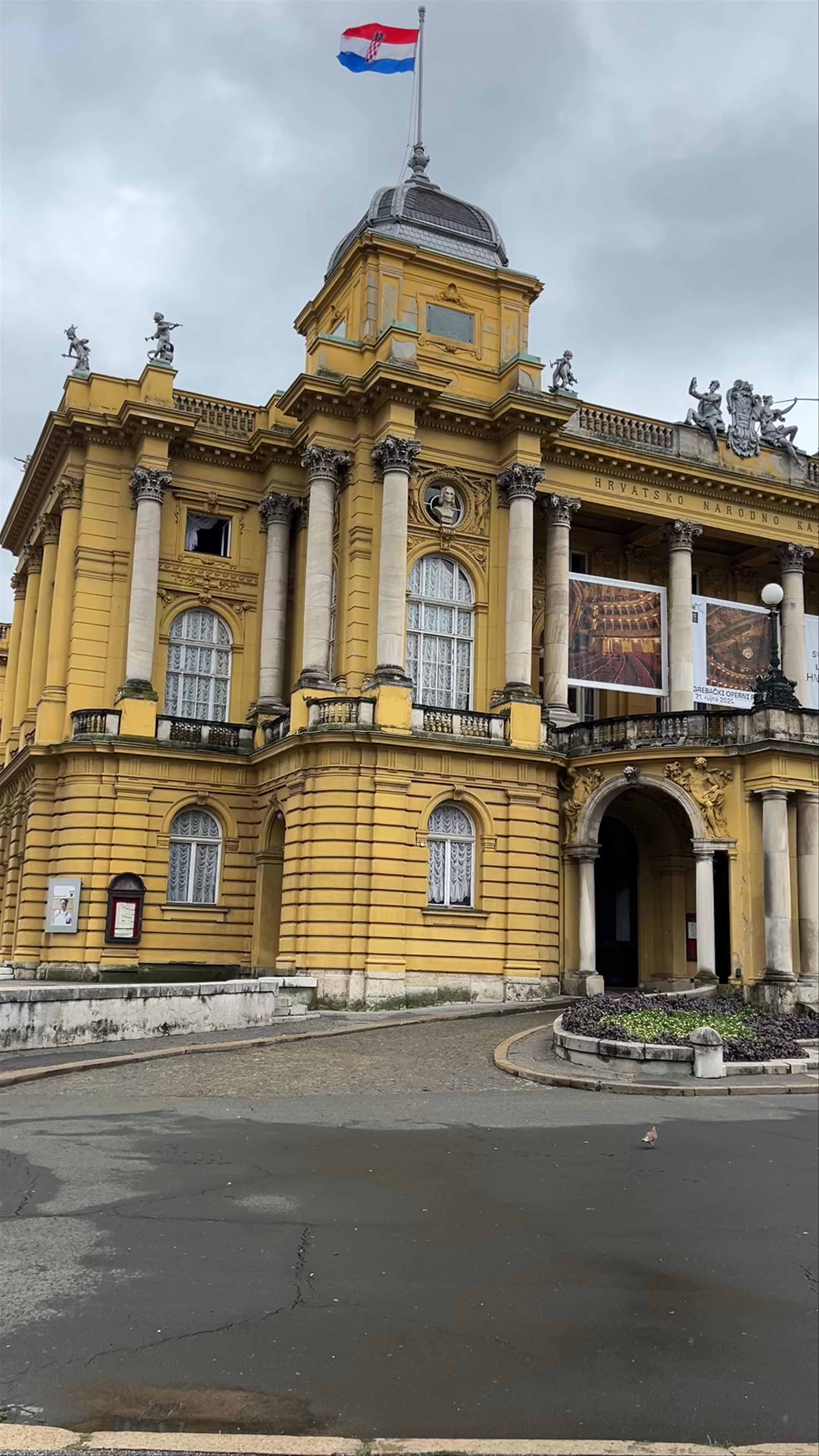 Croatian National Theatre in Zagreb
