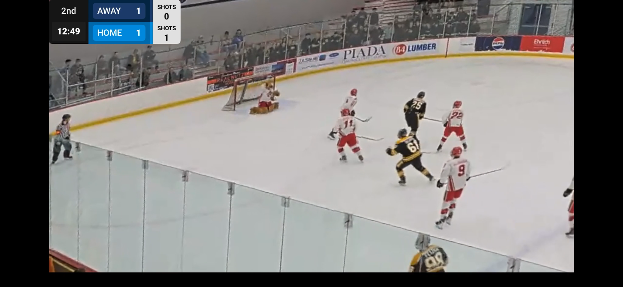 Aggressive entry, shot and physical play