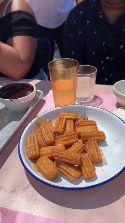 Lonesome Rose - Logan Square - Churros with 3 different sauces. So fresh and the sauces were so tasty! - Bars Near Me - Chicago, Illinois