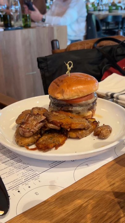 Sixty Vines - Double Stack Vines Burger - New American Near Me - Charlotte, North Carolina
