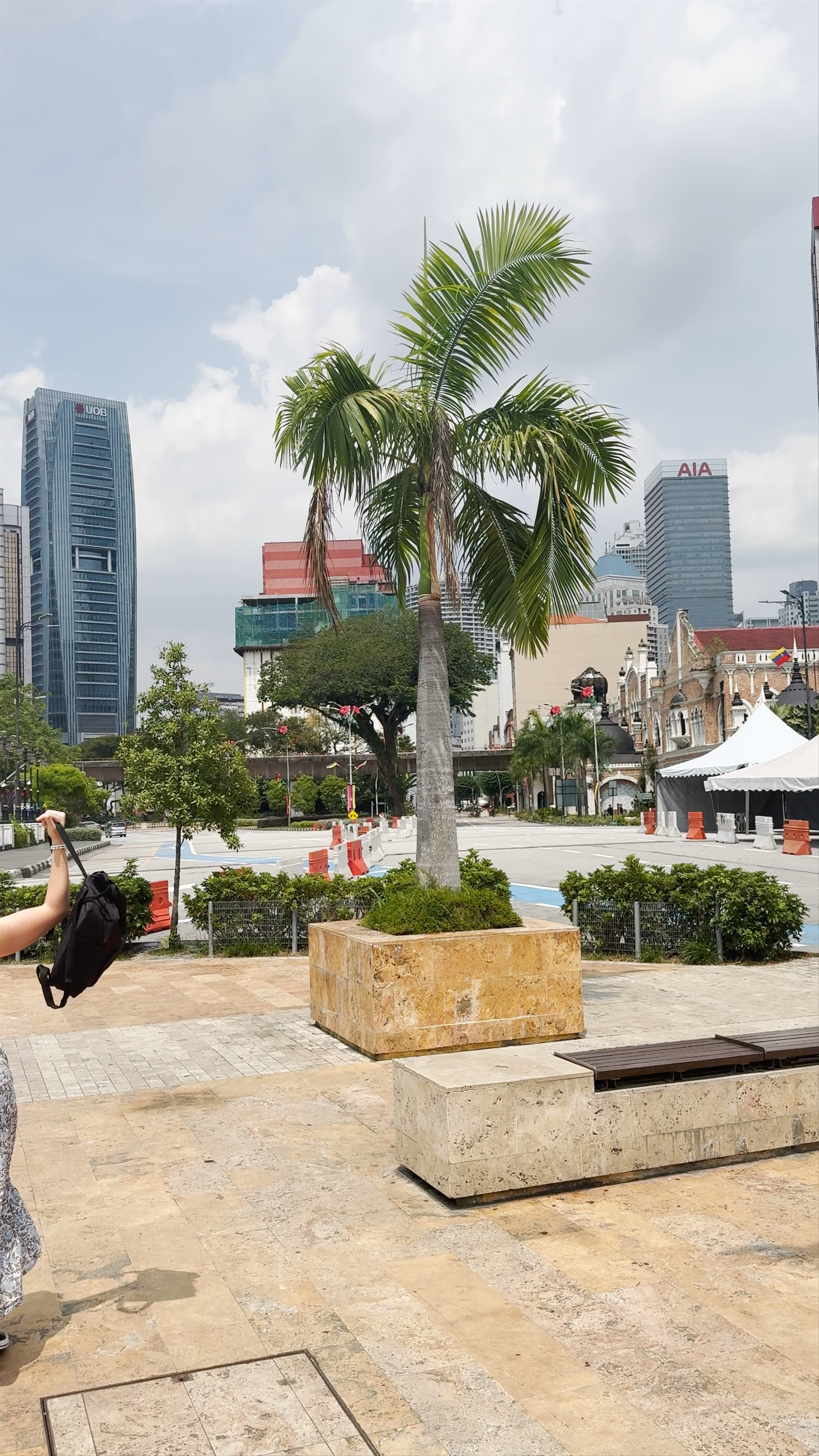 Sunlit Serenity at Independence Square, Kuala Lumpur