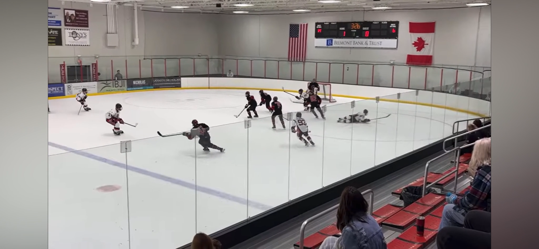 Zayden Hodgman: Physical Backcheck - Indiana Elite 15U AAA