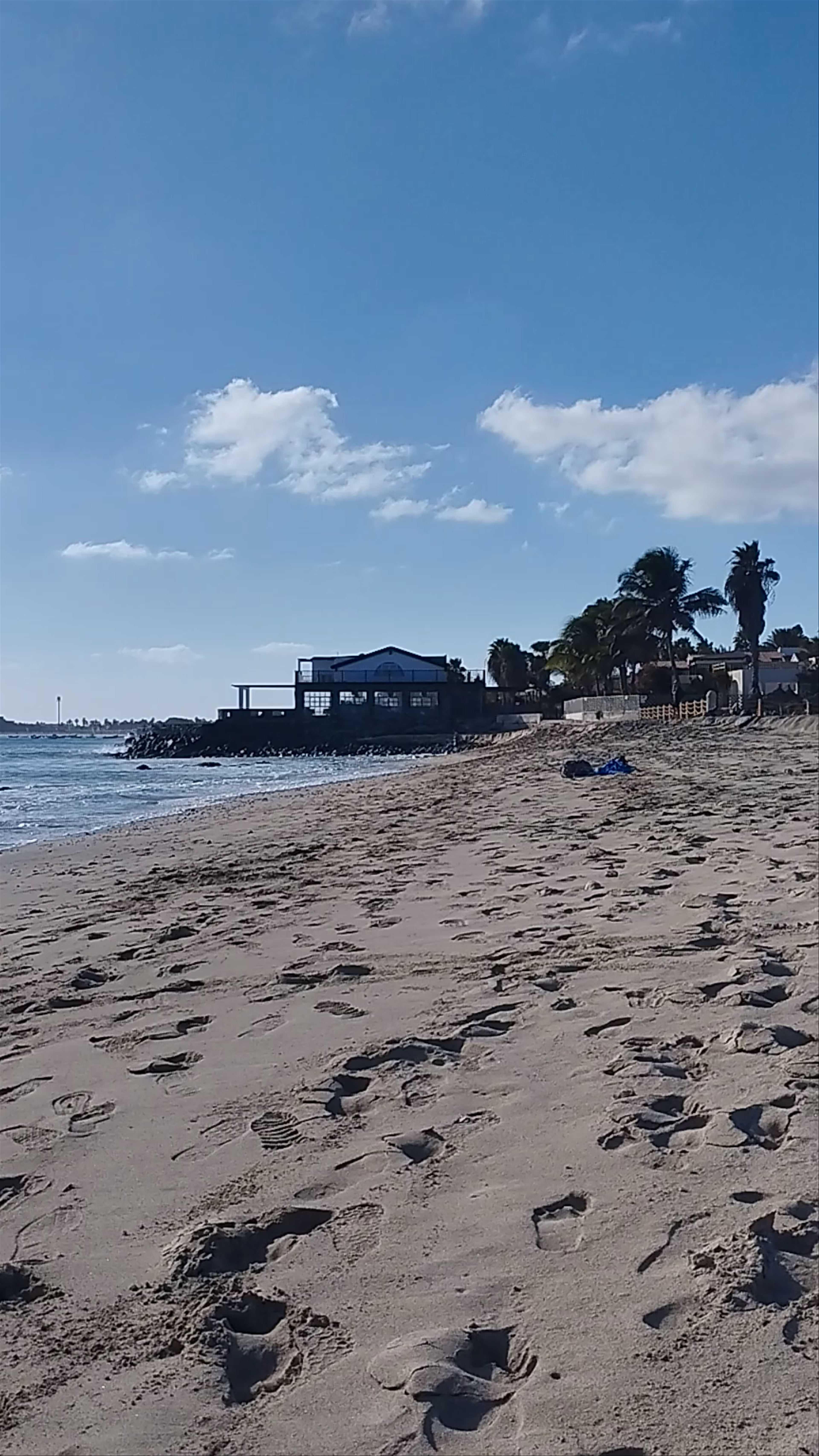 Sunlit Serenity at Alter Hafen / Porto Antigo Beach, Santa Maria, Cabo Verde