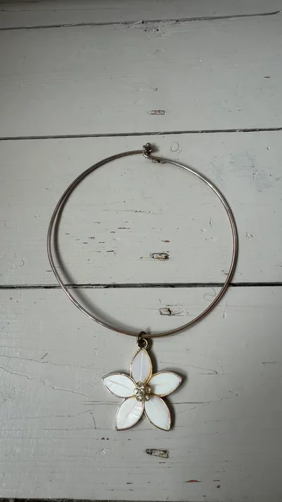 Flower Pendant Necklace image 1