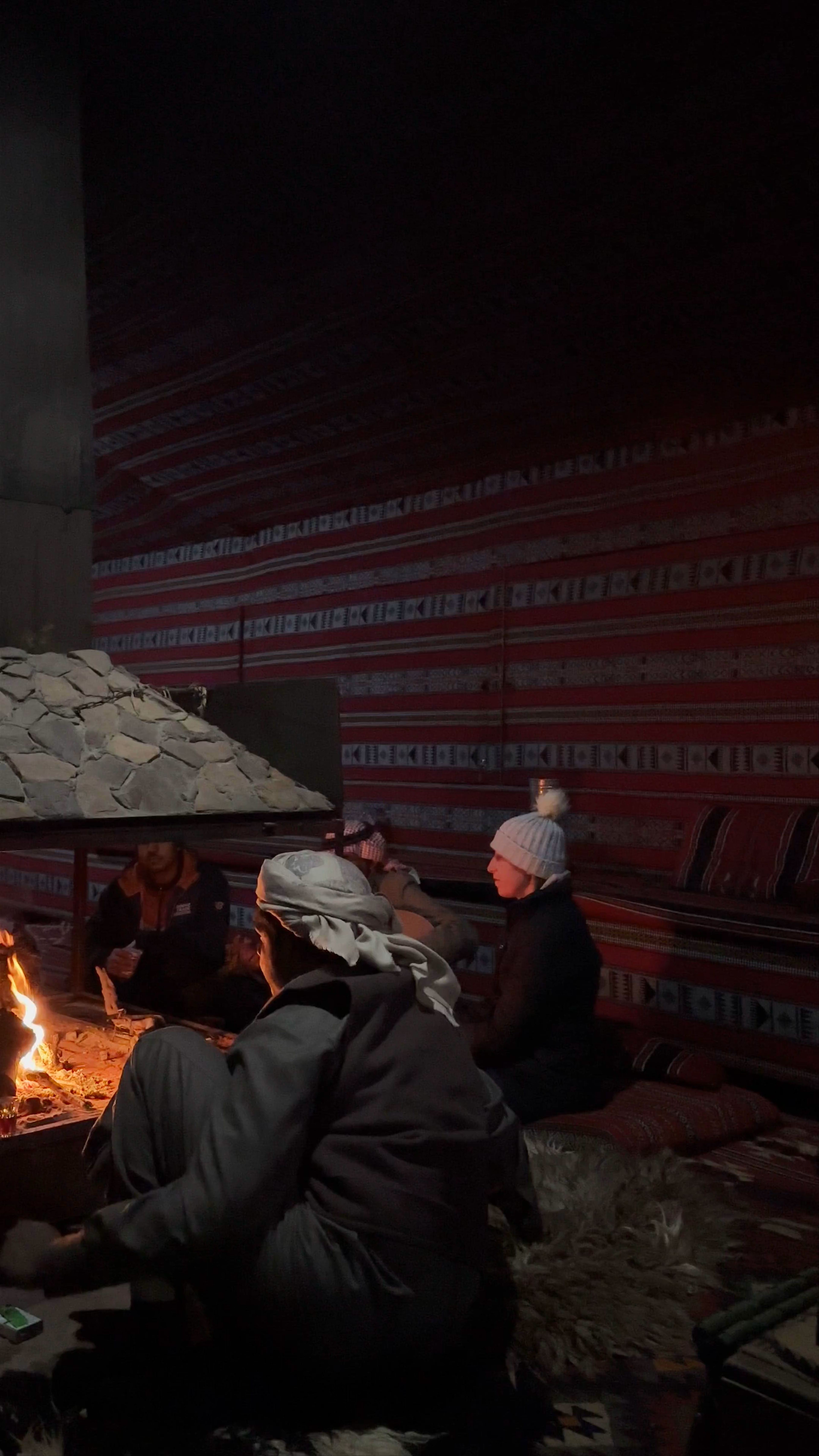 Wild Wadi Rum Camp: Authentic Bedouin Fire Circle Experience