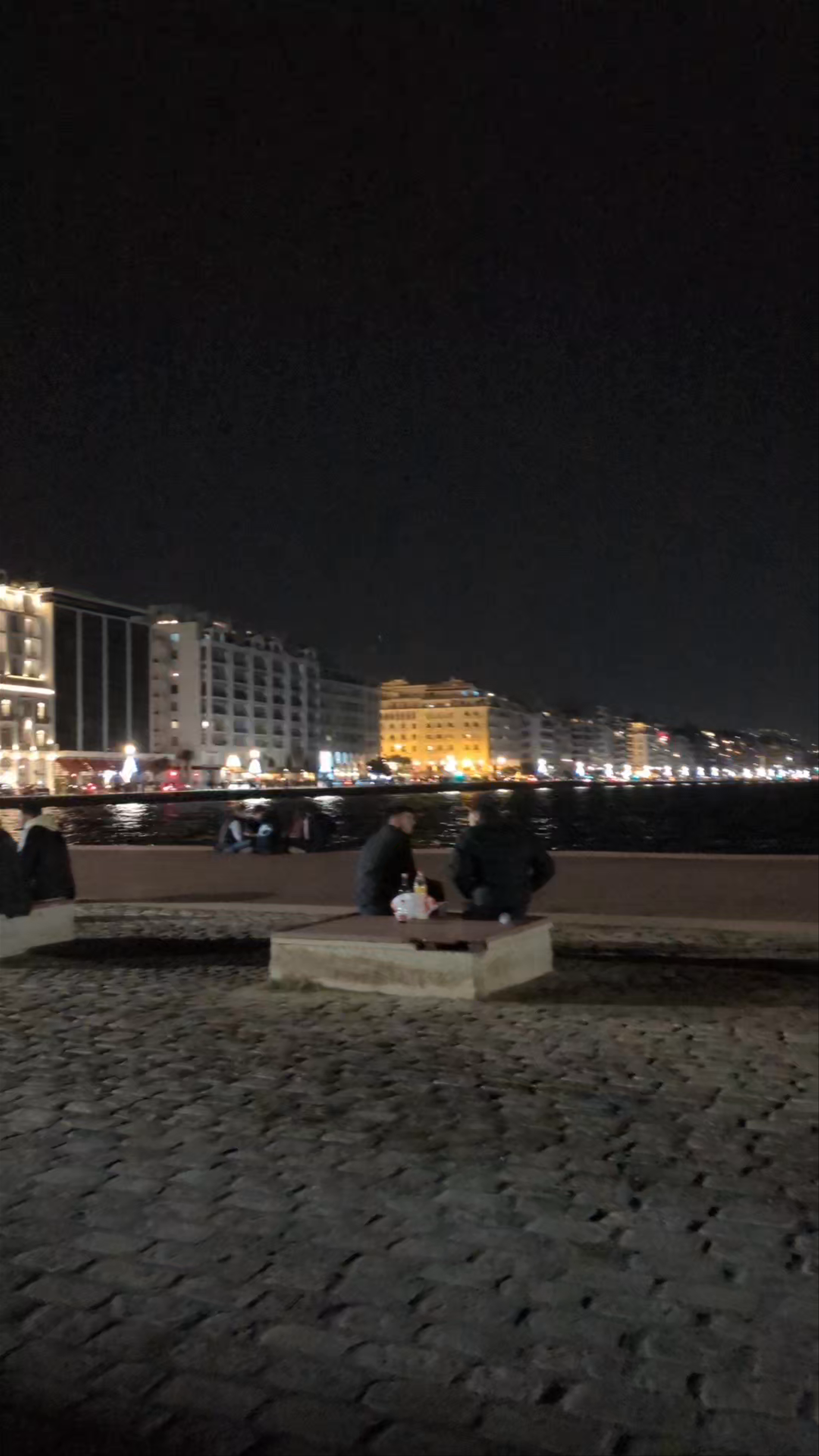 Evening Serenity at the Old Port of Thessaloniki
