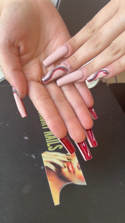 Luxury Nails - Luxury full set by Deja! Great quality work - Nail Salons Near Me - Oakbrook Terrace, Illinois