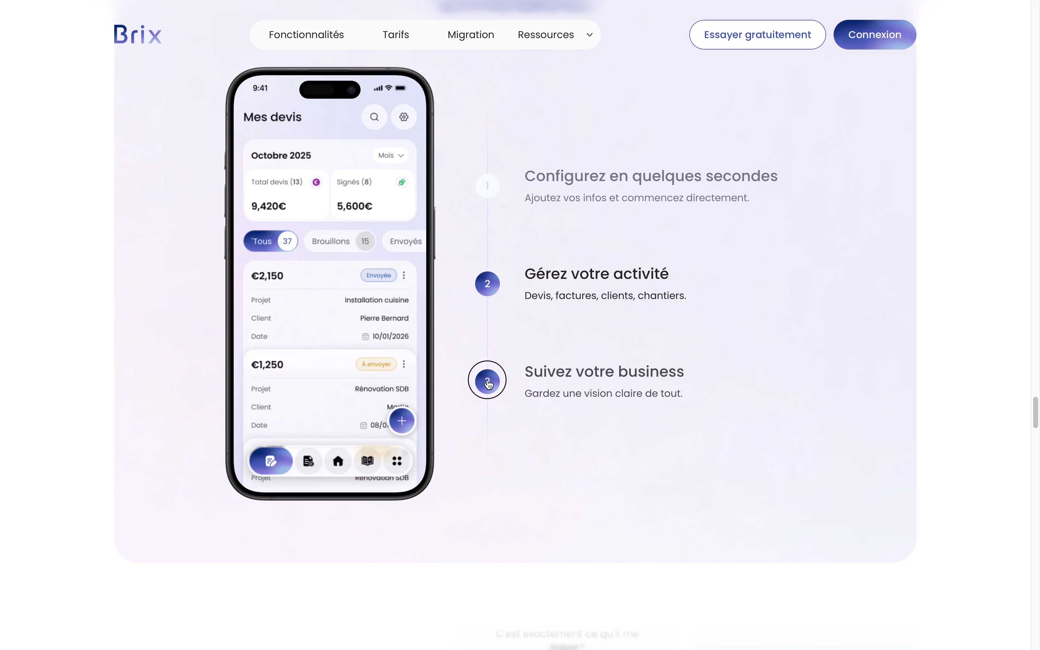 Brix – SaaS Platform