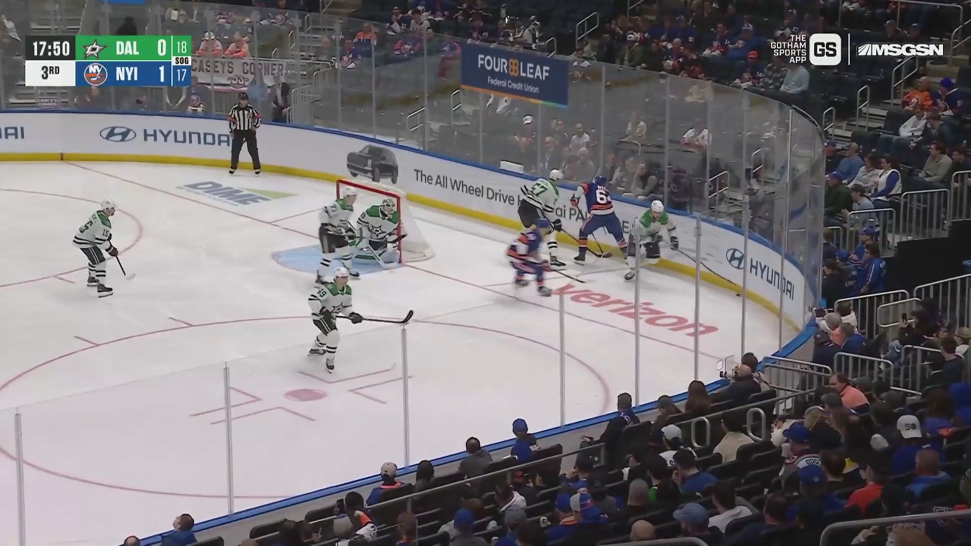 Schaefer sets up both Islanders goals to tie Hall of Famer Denis Potvin · Mar 26, 2026