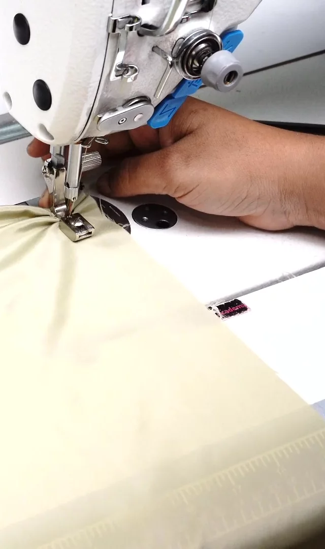 Part 5 - Sewing Skirt of Kids Collar Top and Skirt