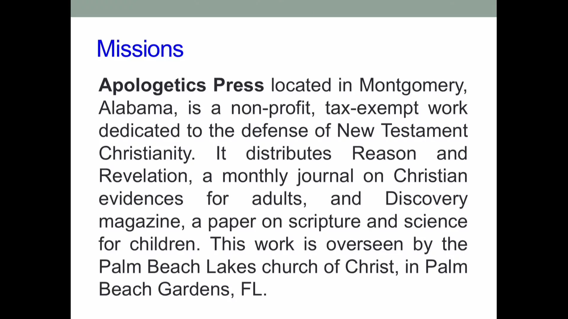 Bethel Service, December 14, 2025