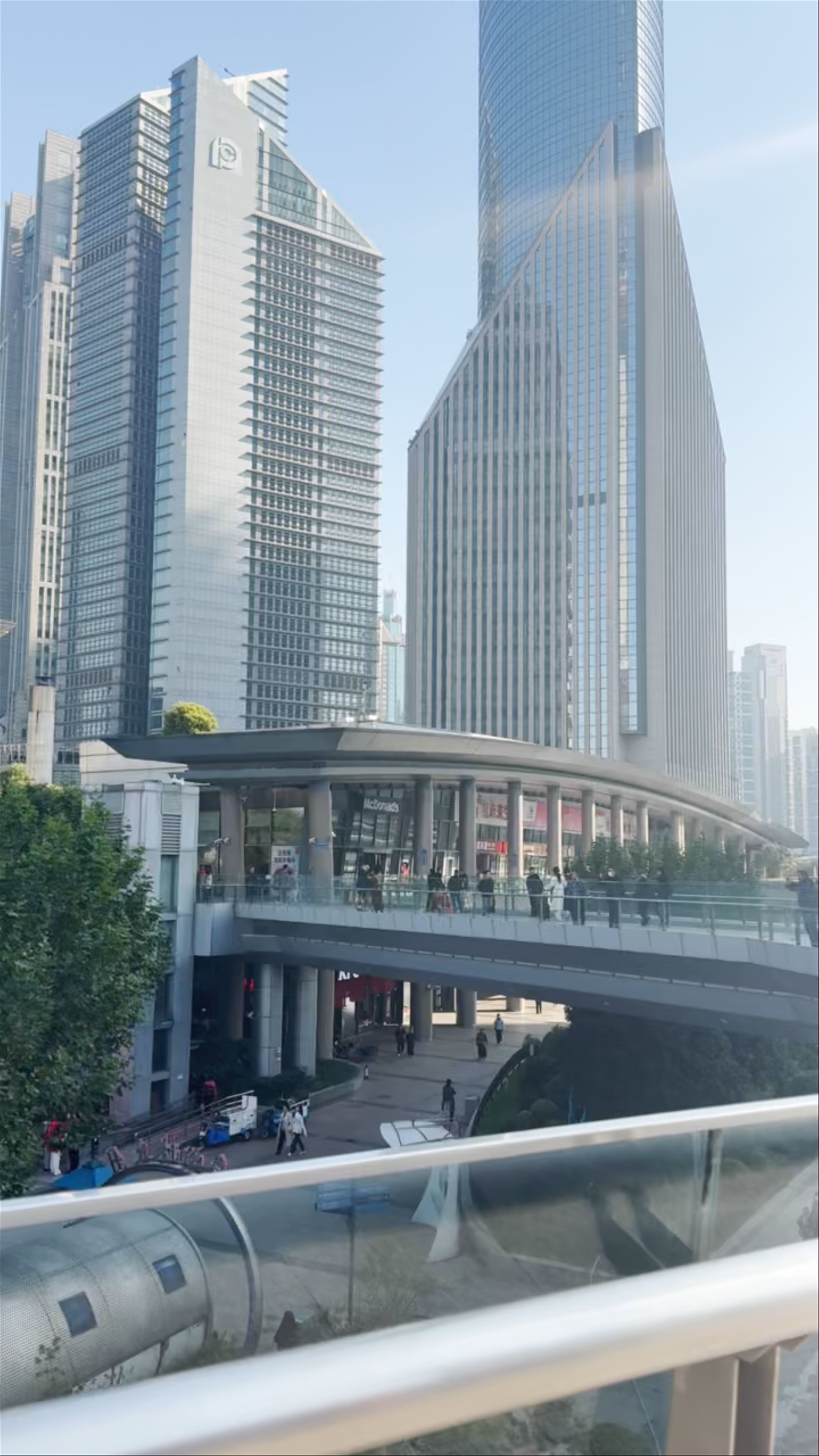 Urban Vibes at Mingzhu Roundabout, Lujiazui, Shanghai