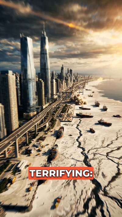 AI-generated video: Create a visually shocking, cinematic 30-second YouTube Short. TOPIC: What