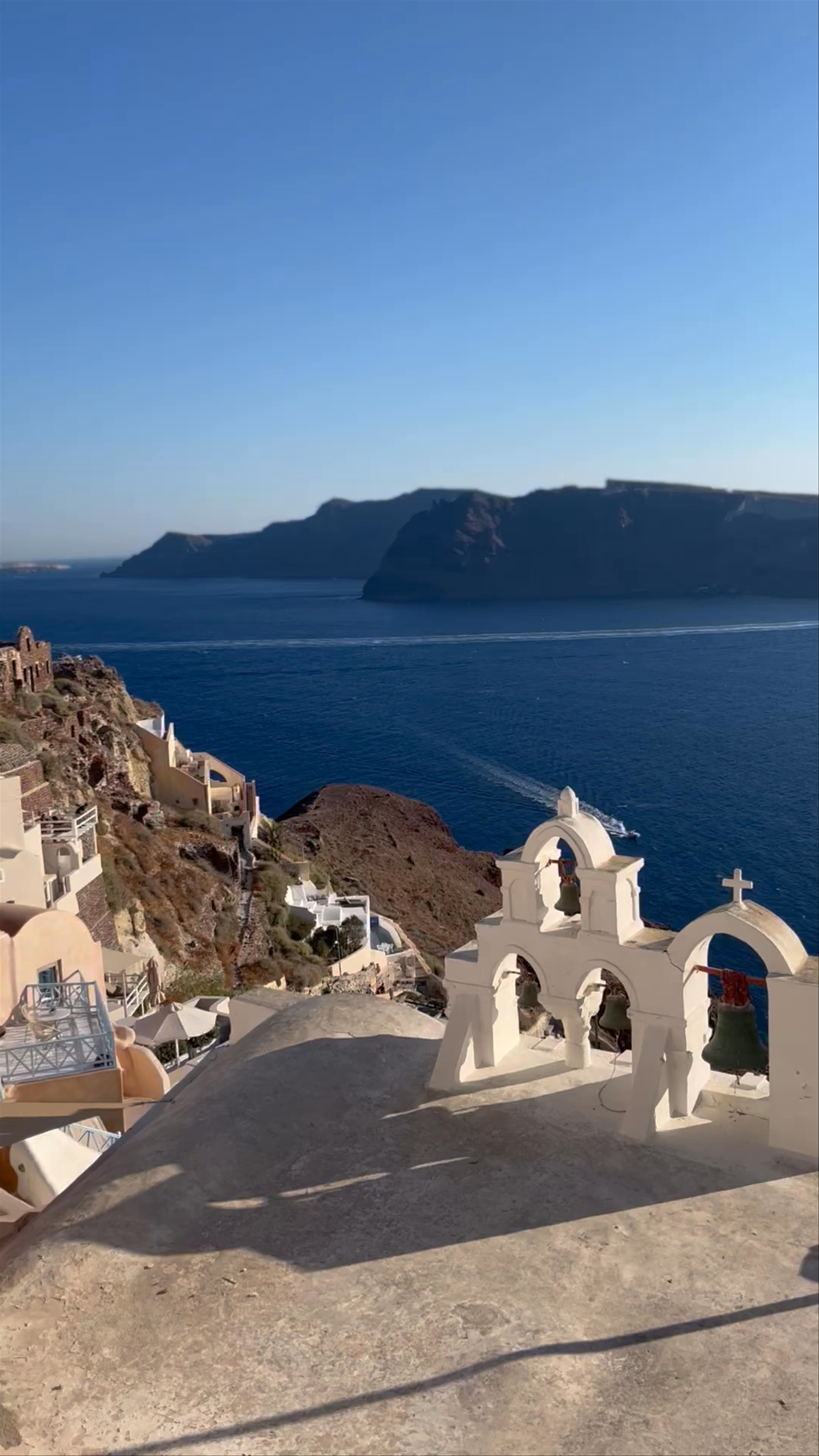 Breathtaking Sunset Views from Oia, Santorini, Greece