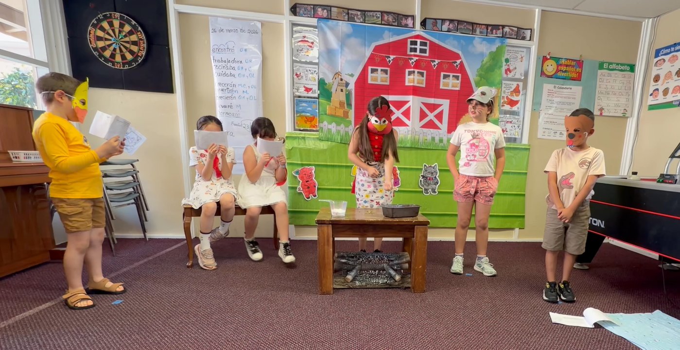 Lango Foothills - The Gallinita Roja (skit, spring break 2026) - Language Schools Near Me