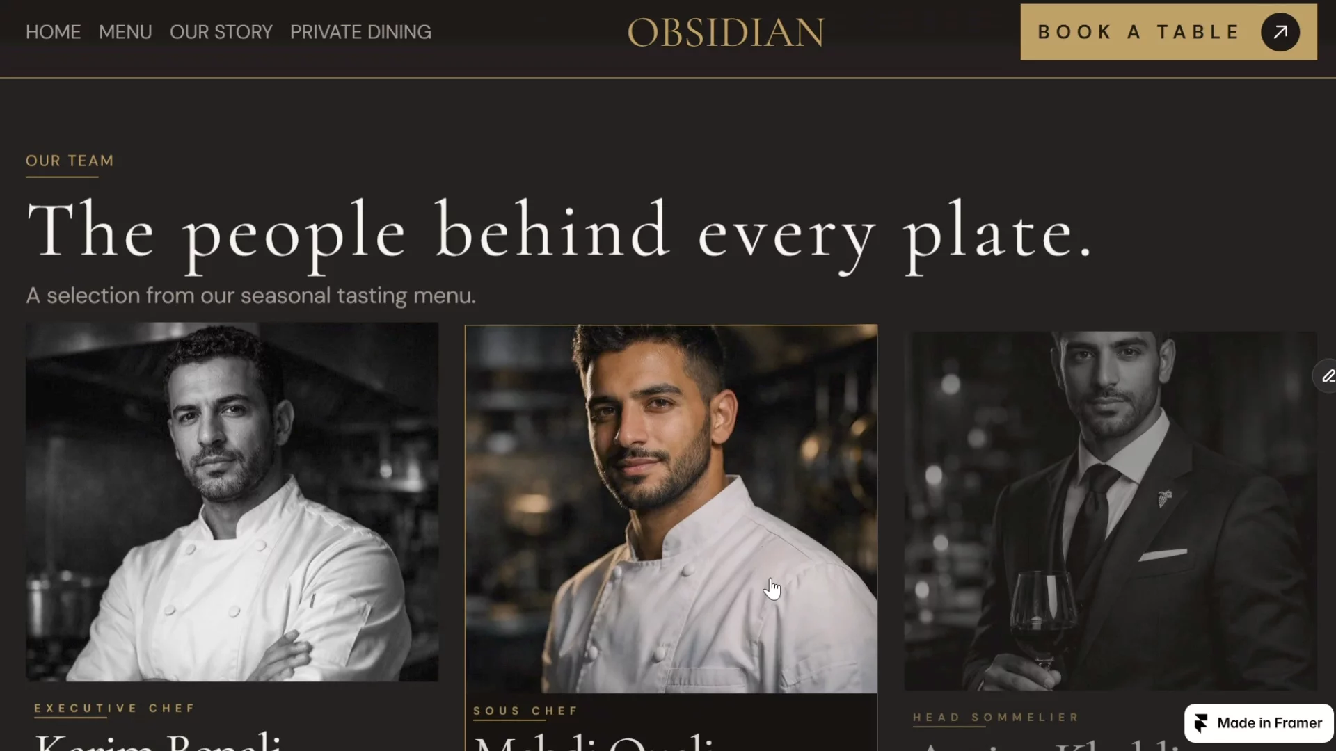 Check OBSIDIAN my fine dining restaurant framer template hat comes with an n8n automation pack ( every reservation is registred in a google sheets and the owner will receive a telegram notification when it happens so the template is actually functional and not only looks good )it is live on the marketplace !!https://framer.link/UOKhWIZ