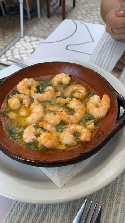 Restuarante o Canhão - Gambas alinho - Seafood Near Me - Sesimbra, 15