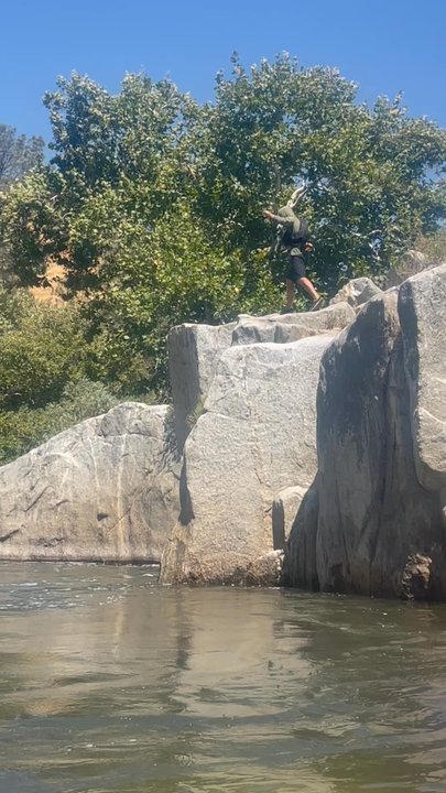 Whitewater Voyages - River jumping (optional) is part of Whitewater Voyages' offering. - Rafting/Kayaking Near Me - Kernville, California