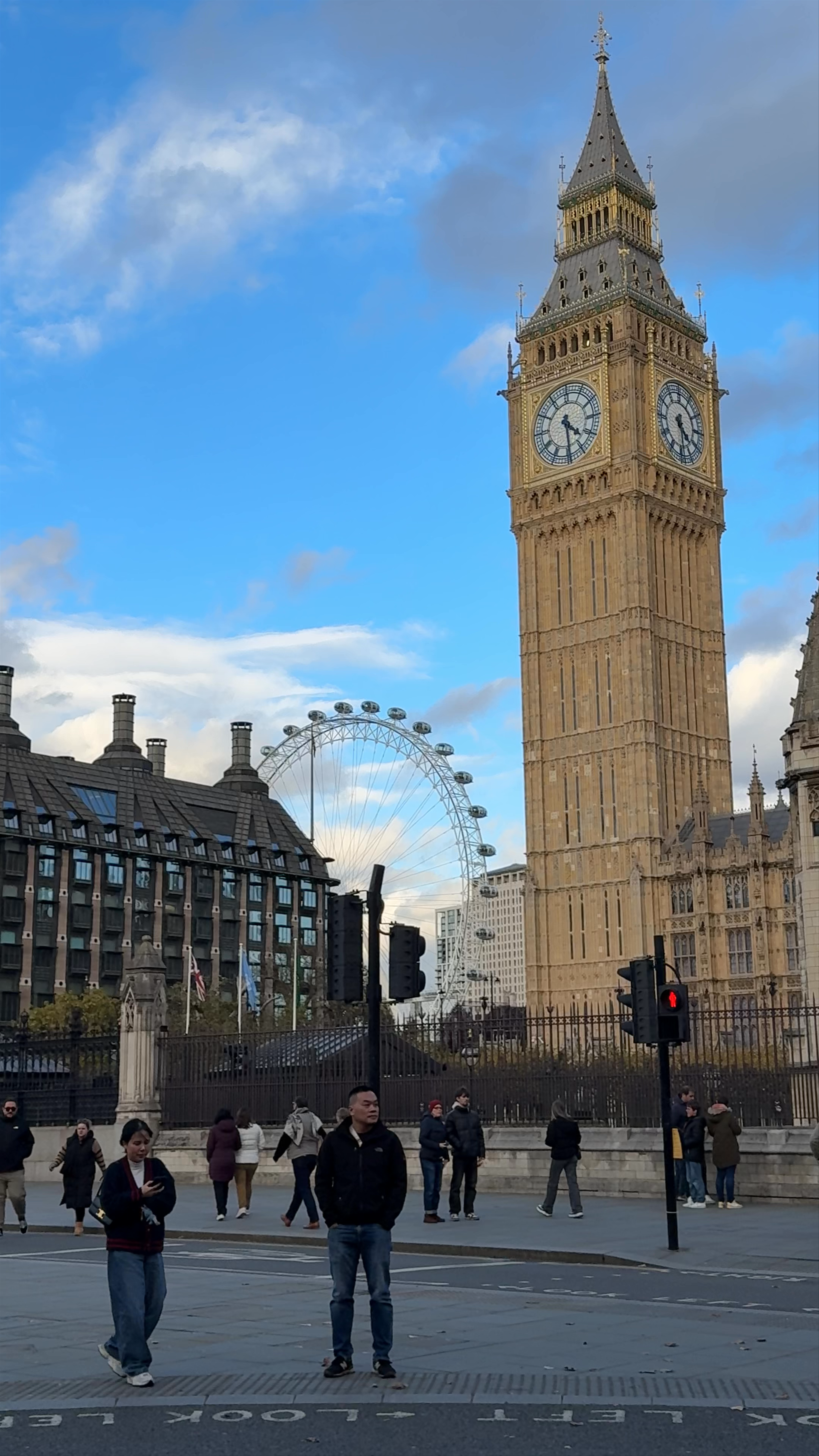 Big Ben: Iconic London Landmark in Autumn Light