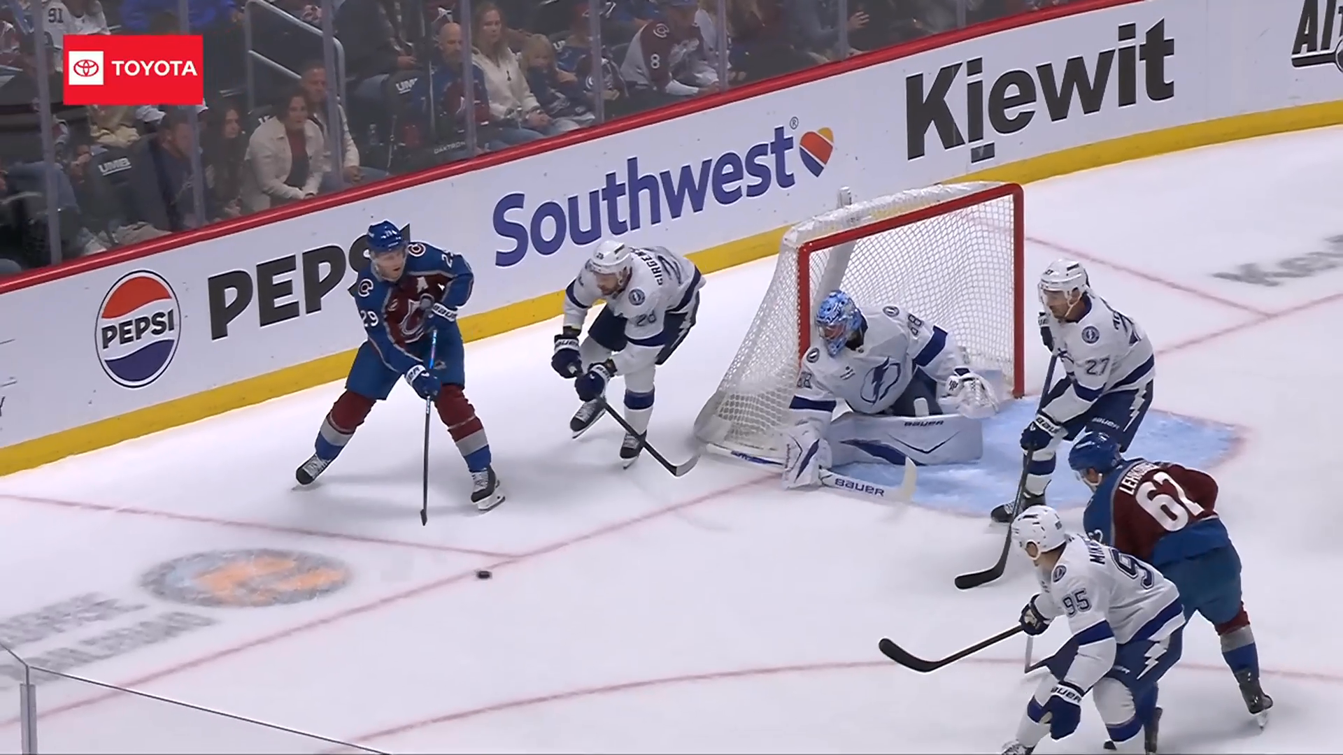 MacKinnon’s Four-Point Night Powers Avalanche Past Lightning · Oct. 23, 2026