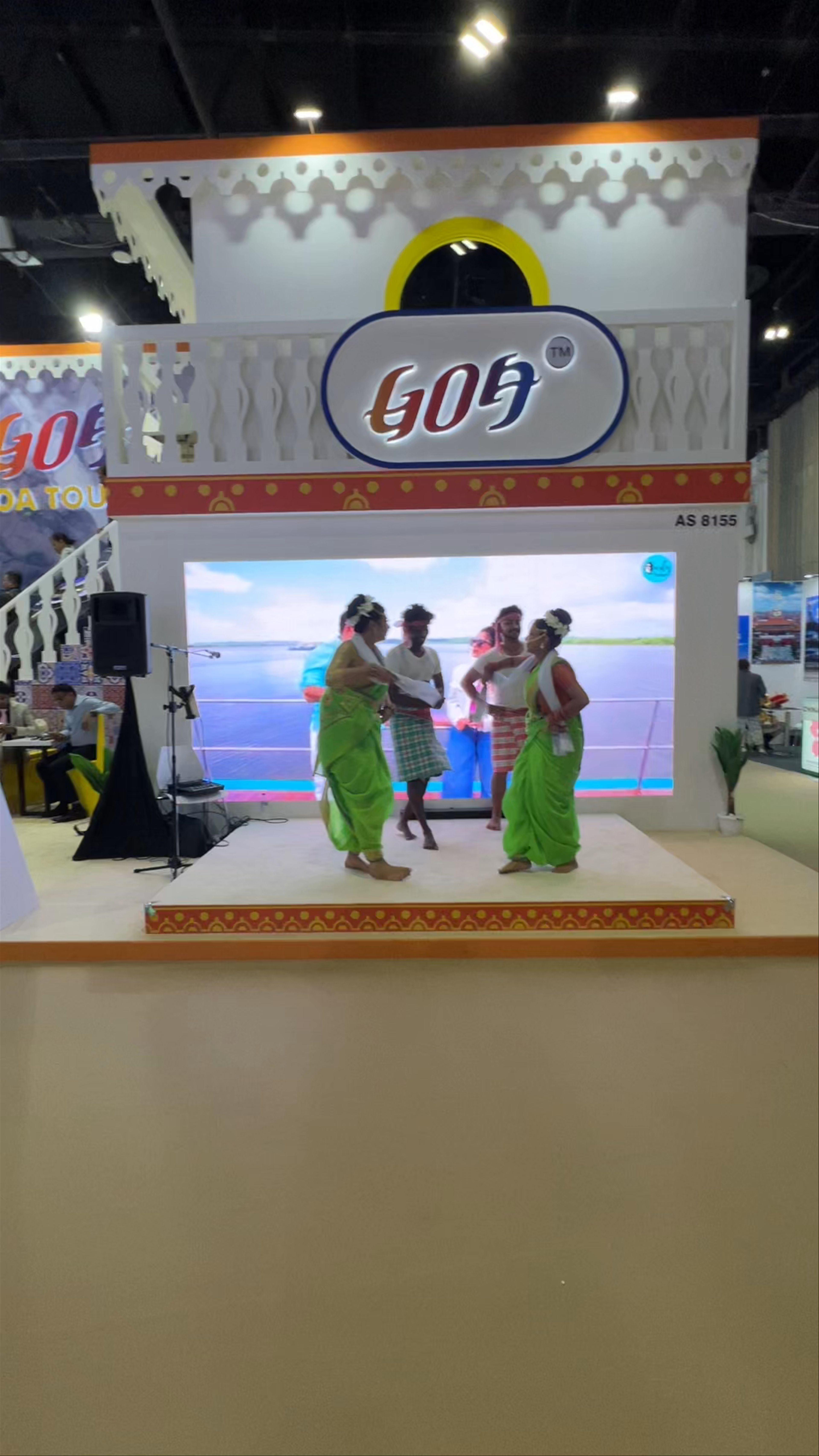 Traditional Goan Dance Performance at Dubai World Trade Centre