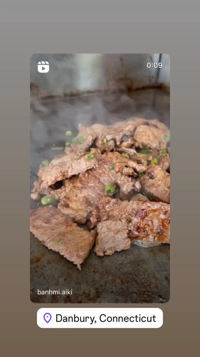 Banh Mi AiKi - Grilled Beef - Food Trucks Near Me - Danbury, Connecticut