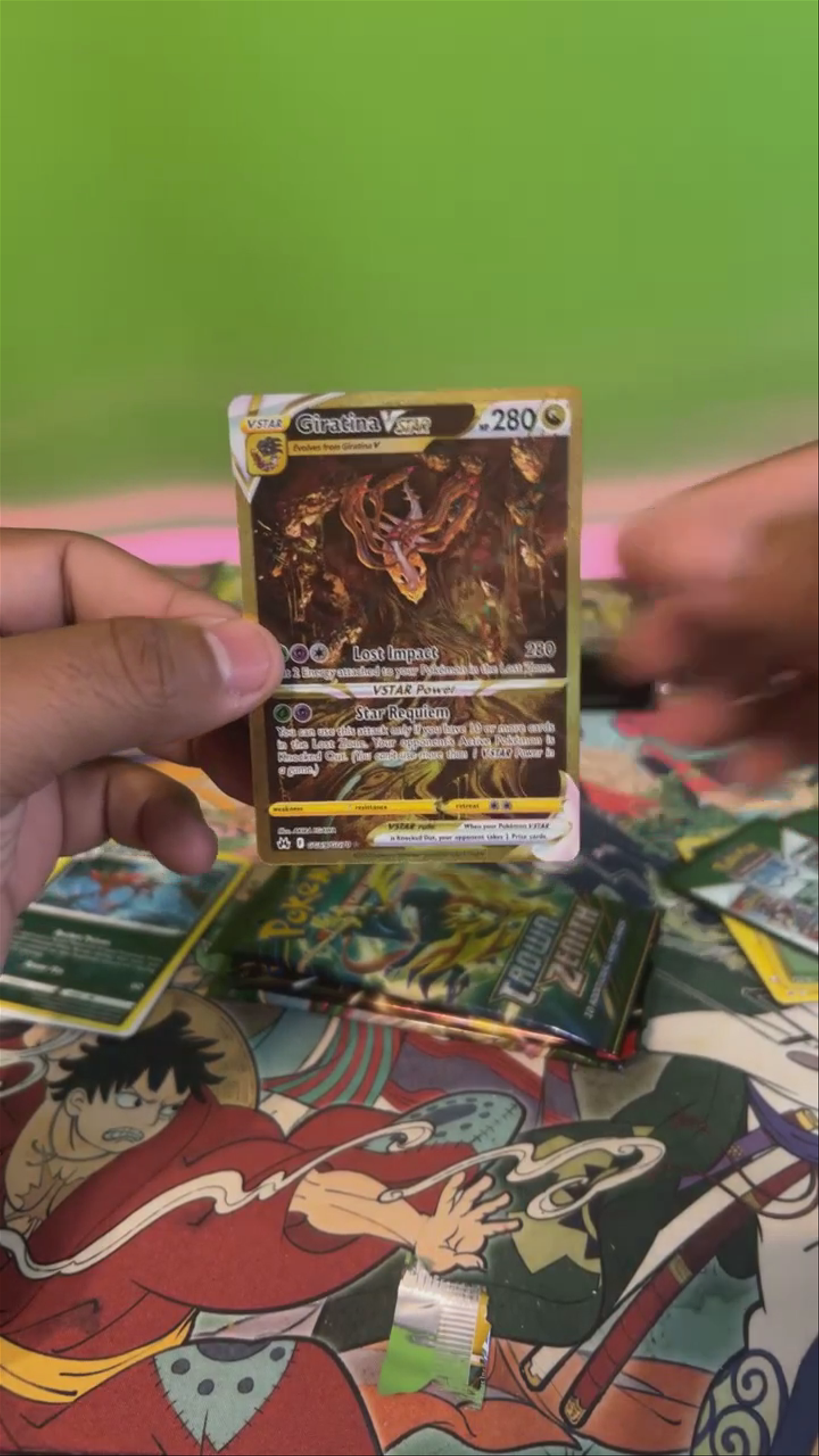 Never thought I would pull a Giratina VSTAR