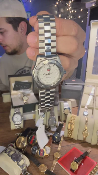 TAG Heuer Professional 2000 Series Quartz Stainless Steel Watch image 1