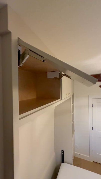 DS Woodworks - Top shelves on murphy bed. - Carpenters Near Me